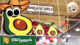 Stew Leonards Animatronics Avocado Girls Grocery Store Video Chicas Aguacate Music