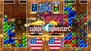 FT5 @spf2t: salope (US) vs sylvesterC (US) [Super Puzzle Fighter II Turbo spf2 Fightcade] May 2