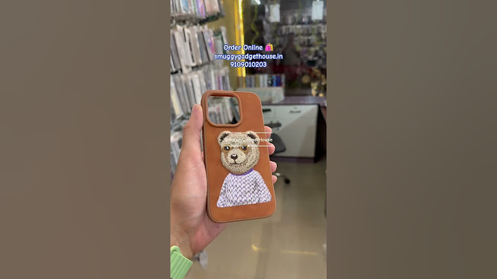 Nimmi Bear Case for Iphone 15 Pro