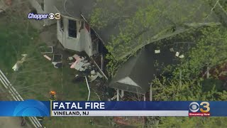 1 dead in house fire in Vineland, N.J.