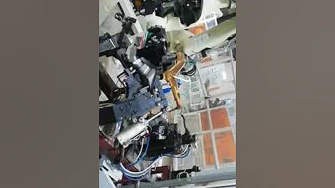 Working of Spot welding Robot KUKA with OBARA Gun