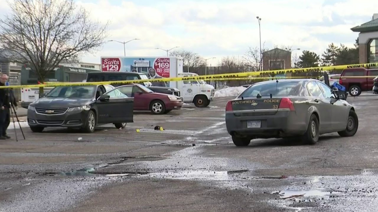 Police investigate parking lot shooting in Southfield YouTube