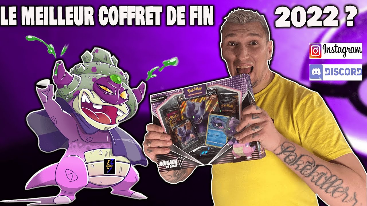 POKEMON Meilleur coffret  Roigada V de Galar !!!!! Booster évolution céleste star étincelantes !!!