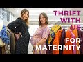 Thrift with Us for Maternity Clothes | 2nd and 3rd Trimester | Tiny Acorn