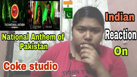 Indian girl reaction on National Anthem of Pakistan | Coke studio | Reaction RD
