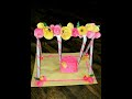 Hand Made  Baby Swing | #papercraft #crafting #shorts