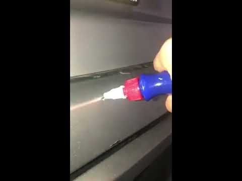 Garage Car Paint To Scratch Artifact