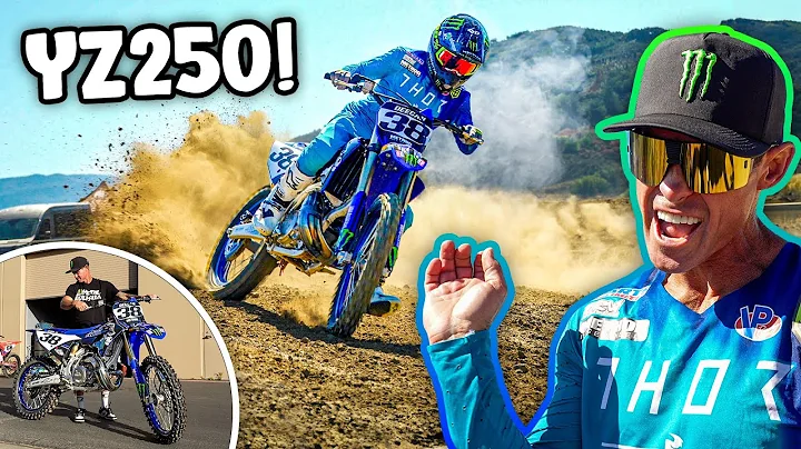 Wide Open On A New YZ250 2-Stroke Back In SoCal!