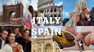 Мой Первый Влог Cozy Adventure With Friends To Barcelona And Rome