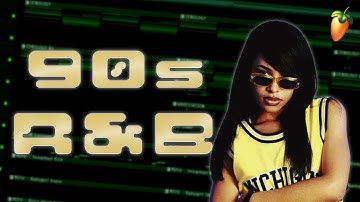 Making a SILKY Aaliyah 90s R&B from scratch