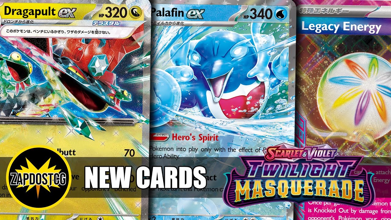 New Pokemon Cards From Twilight Masquerade Revealed (Pokemon TCG