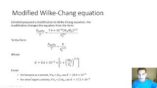 Mass transfer in Arabic | 16 | Estimating Diffusivity in liquid phase - 2