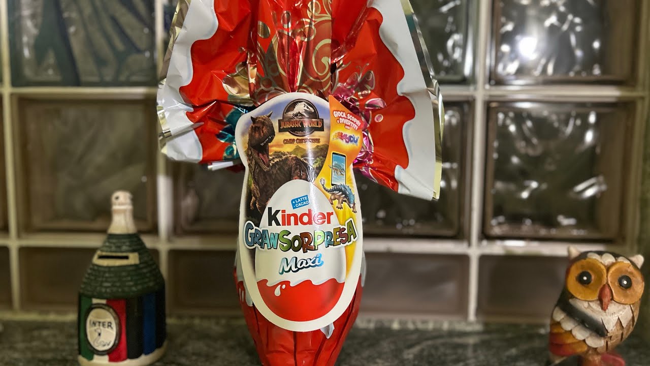 Unboxing 88 :Uovo di Pasqua Jurassic world 🐣🐣 #kinder