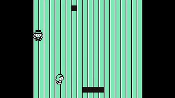 Messing around with Pong in Pokemon Blue
