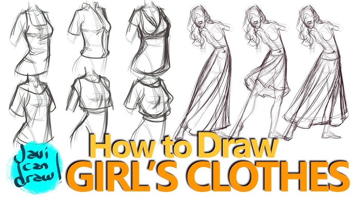 picture Woman Body Drawing With Clothes taught myself to draw female clothes
