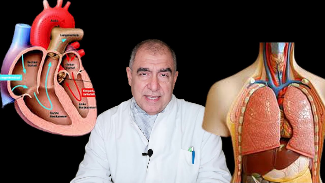 عجز القلب وتضخم البطين الايمن للقلب  وامراض الرئة المزمنة