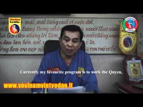 Vovinam - Intervista al M Nguyen Van Sen - Intervi...