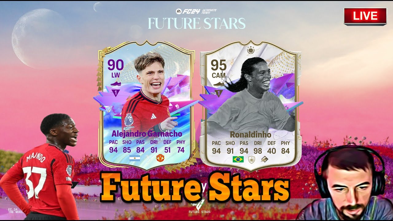FUTURE STARS ACADEMY EVOLUTIONS RIVALS GRIND! PROCLUBS! LIVE EAFC 24