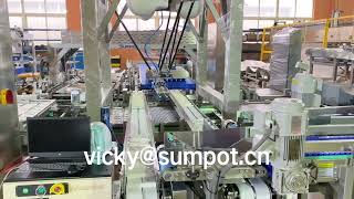 Retort pouch handling system-SUMPOT
