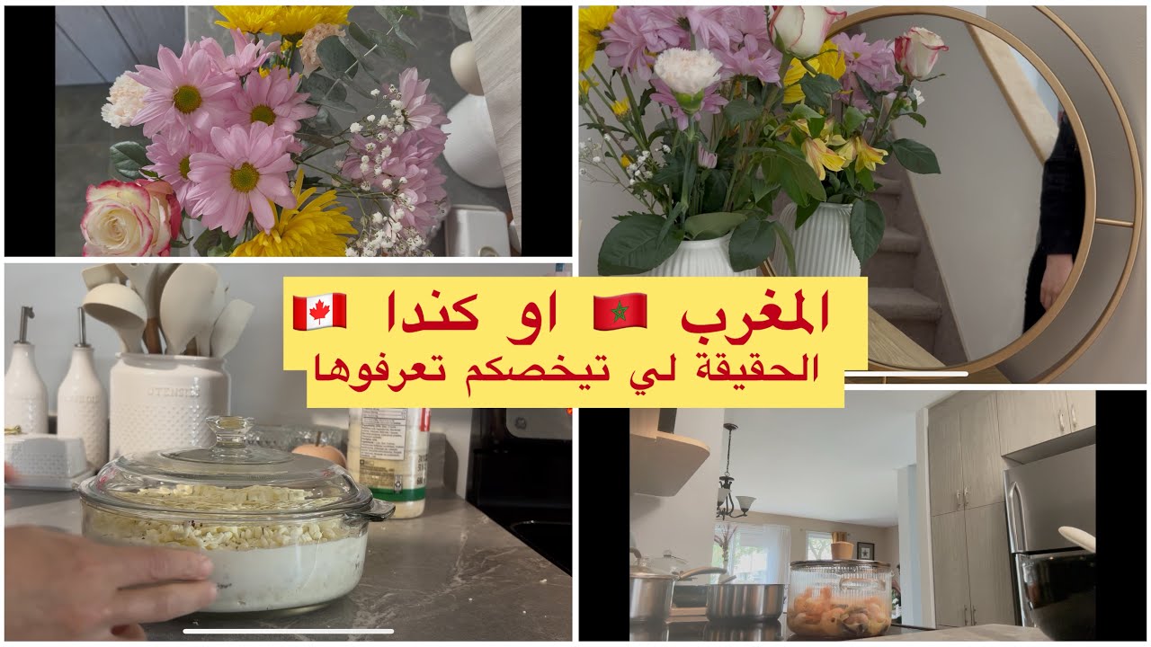 #cuisine👩‍🍳 journée dans mon assiette وجبات يوم كولو اشنو وجدت لاسرتي وشنو هي حقيقة الازمة 🇲🇦 🆚 🇨🇦