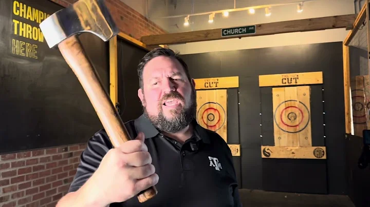 Throwing Axe Review | The WoodPecker | The Cut Axe Throwing