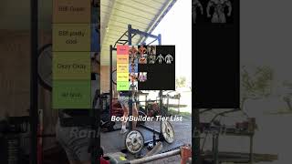 BodyBuilder Tier List #gymmotivation #trending #gym #gymlife #viral #wow #explore #fitnessgear