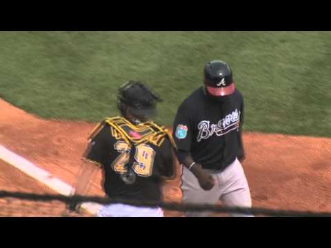 highlights---atlanta-braves-beat-pittsburgh-pirates-7-3-in-spring-training--3/21/16