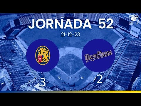 JORNADA 52 RESUMEN: Leones del Caracas vs Navegantes del Magallanes | 21-12-23