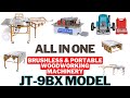 Multifunctional sliding table saw  brushless silent  dust free mother saw  jt9bx model