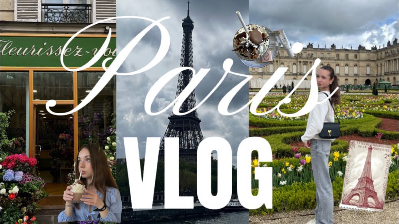 Paris Vlog🥐🎀(Eiffelturm, Versailles, l‘Opéra Bastille, Galeries Lafayette)