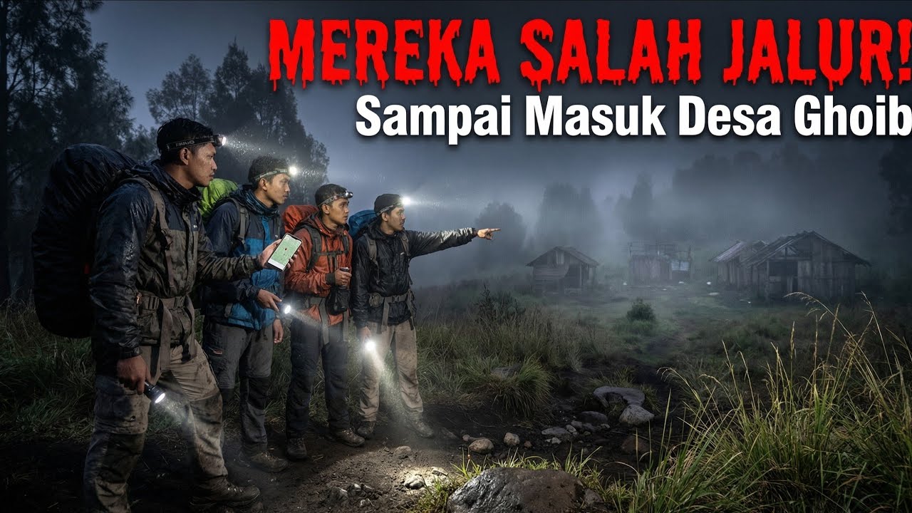 Mereka Salah Jalur di Rinjani… Sampai Menemukan Desa yang Tidak Ada di Peta