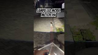Lampu Depan Mobil LED H4 Bisa Custom Untuk Motor #otomotif #lampumobil #lampumotor