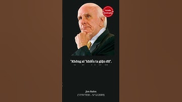 Những câu nói truyền cảm hứng của Jim Rohn  P18 #shorts