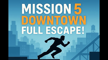 Vector Mission 5 Downtown | Parkour Escape | No Death Run + All Tricks | Full Gameplay Walkthrough