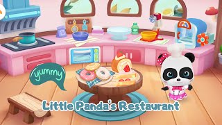 Little Panda's Restaurant | MiuMiu Learn To Make Cookies - BabyBus Games | Cooking Game screenshot 4