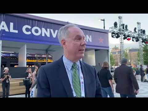 Robin Vos reacts to the 2024 RNC in Milwaukee, Wisconsin