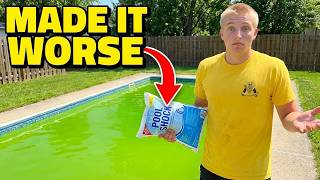 Pool Got Greener After Shock? Here’s Why