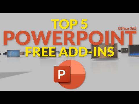 5 suosituinta PowerPoint-lisäosaa