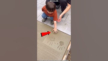 They Sealed Their Love In Concrete Forever