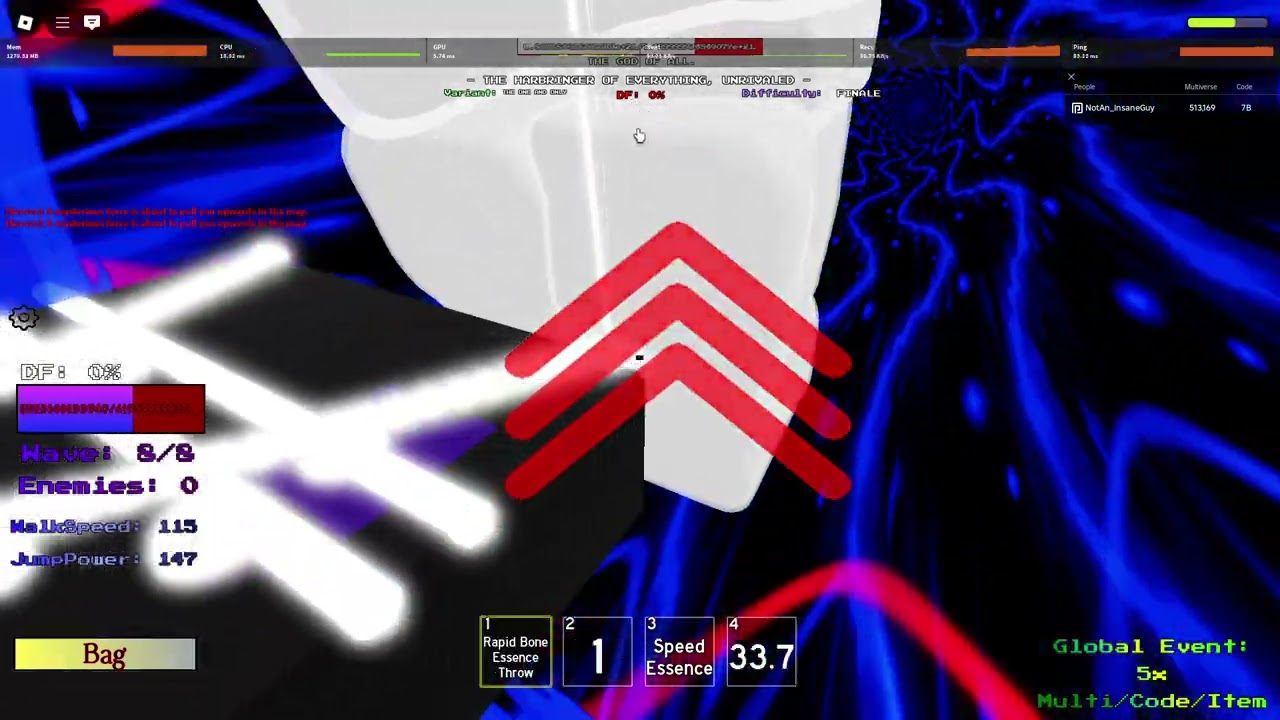 God Ops God Of All (GOA) soloed (1st try)