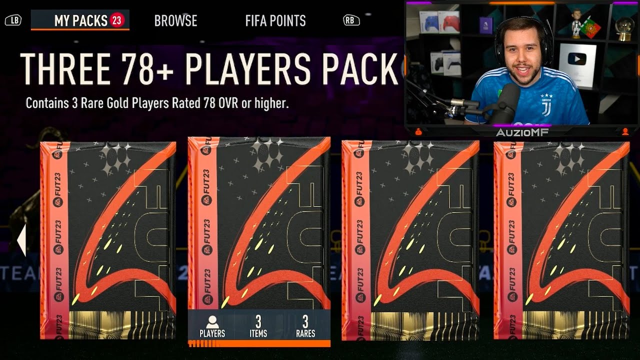 Auzio Tests 5x 78+ Triple Upgrade Packs