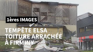 Tempête Elsa La Toiture Dune Salle De Spectacle Arrachée À Firminy Afp Images