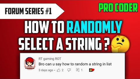 How to Randomly select elements/string from a list in Python|Random string generator|RANDOM MODULE
