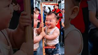 萌娃搞笑视频合拍《我要下车了》#萌娃搞笑日常 #人类幼崽到底多可爱 #这样的萌娃你们喜欢吗#特效#剪輯#搞笑#自娛...