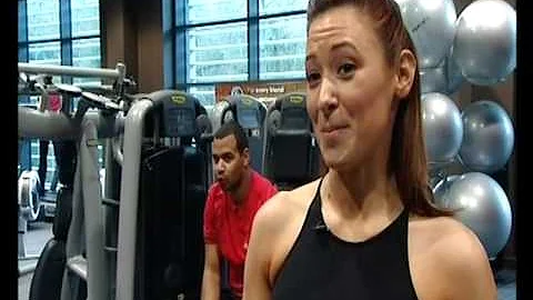 Michael Underwood and Melanie Lambert training Wee...