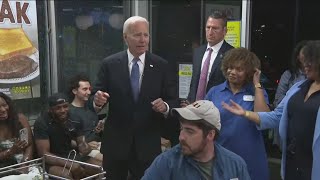 Biden visits Waffle House