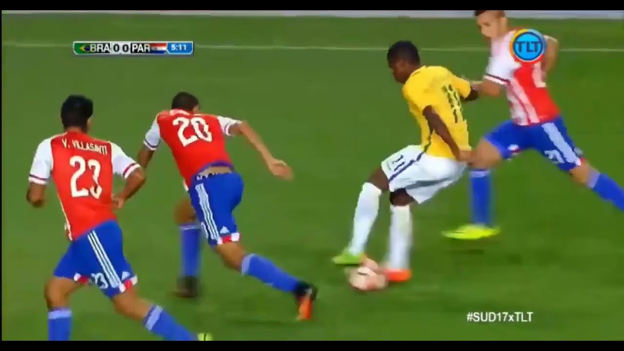 Vinícius Jr vs Paraguay U17 South American (08/03/2017)