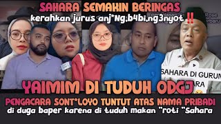 Download Lagu SEMAKIN B3RINGAS TANTANG NETIZEN‼️TUDUH YAIMIM ODGJ DI BANTU PENGACARA SON T*LOYO YANG BAPERAN  MP3 Download Lagu SEMAKIN B3RINGAS TANTANG NETIZEN‼️TUDUH YAIMIM ODGJ DI BANTU PENGACARA SON T*LOYO YANG BAPERAN  MP3