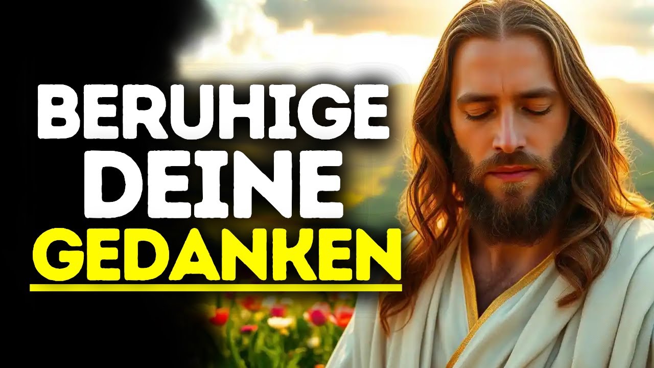 Gott sagt dir heute: Beruhige deinen Geist – dein Glaube wird dich stärker machen.