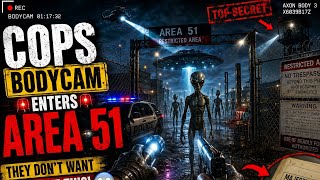 Inside Area 51: Cops Bodycam Footage of Mysterious Trespasser! 🤯 #Cops #Area51 #CopSceneTV 